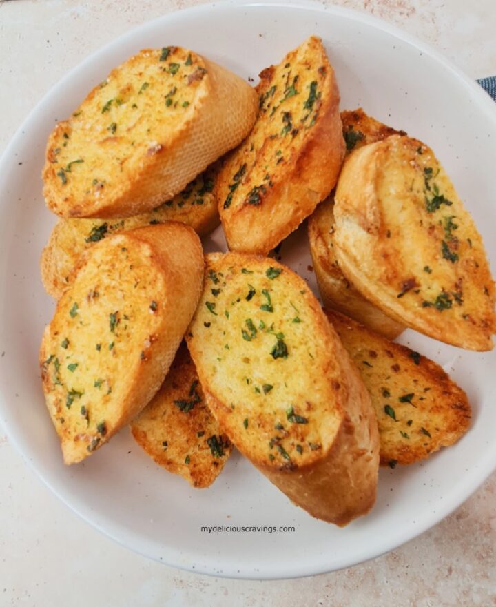 air fryer garlic bread