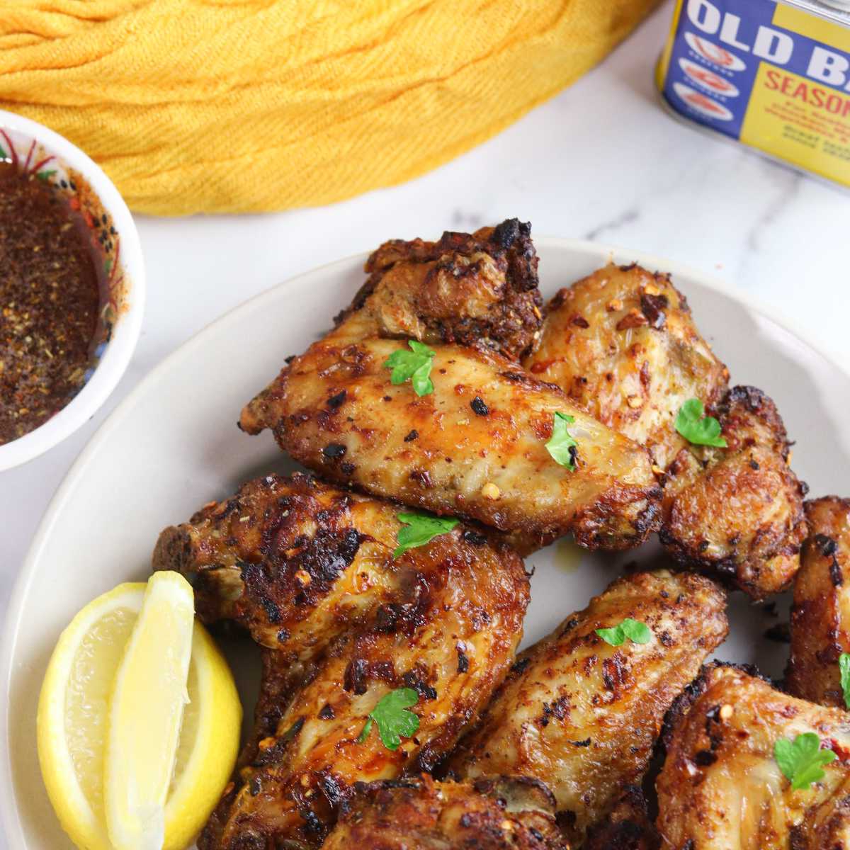 how to make old bay air fryer chicken wings