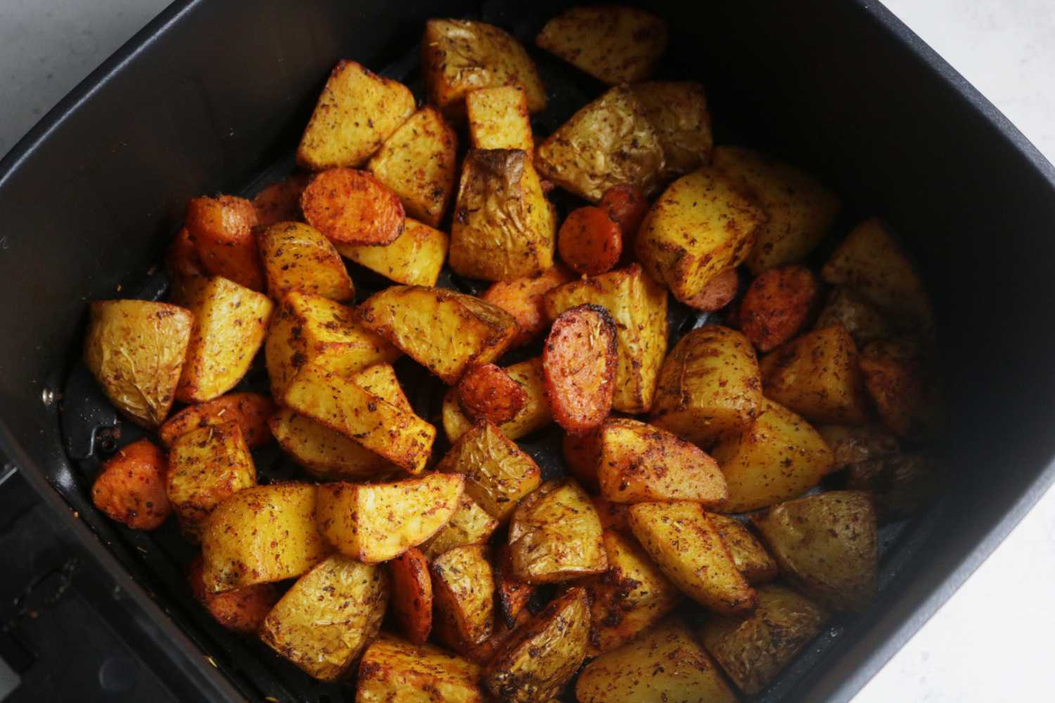 Crispy Air Fryer Potatoes and Carrots Recipe (Ready in Minutes)